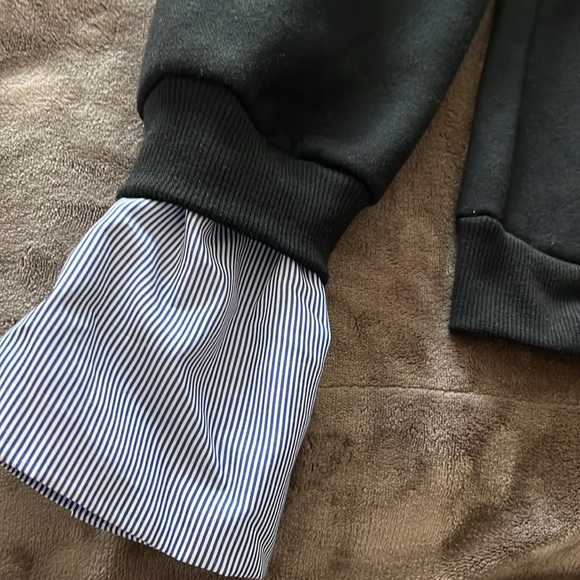 Heavyweight Stretch cotton sweatshirt with cuffs - sz S - Picture 9 of 9